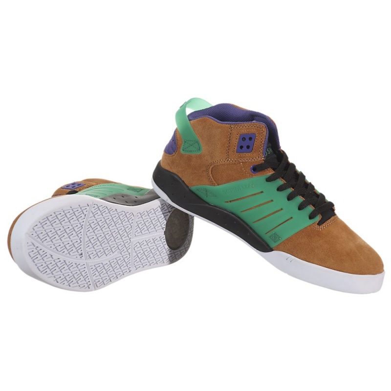 Skate Topanky Supra SkyTop III Hnede | CLFYT3497