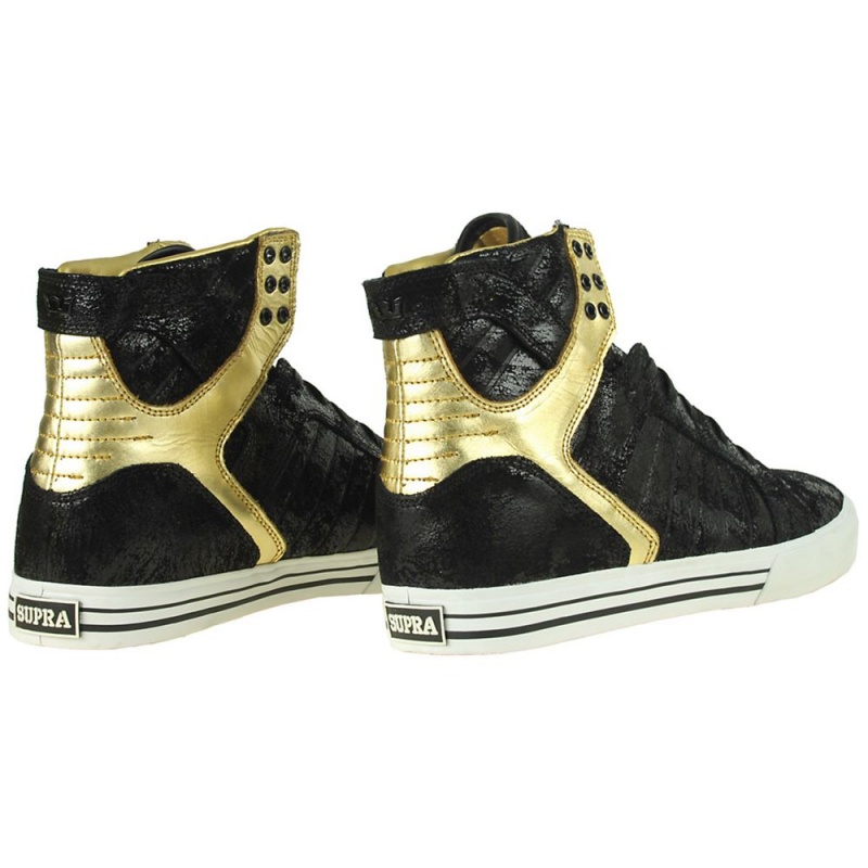 Vysoke Supra SkyTop NS Čierne Zlate | QFMUY0728